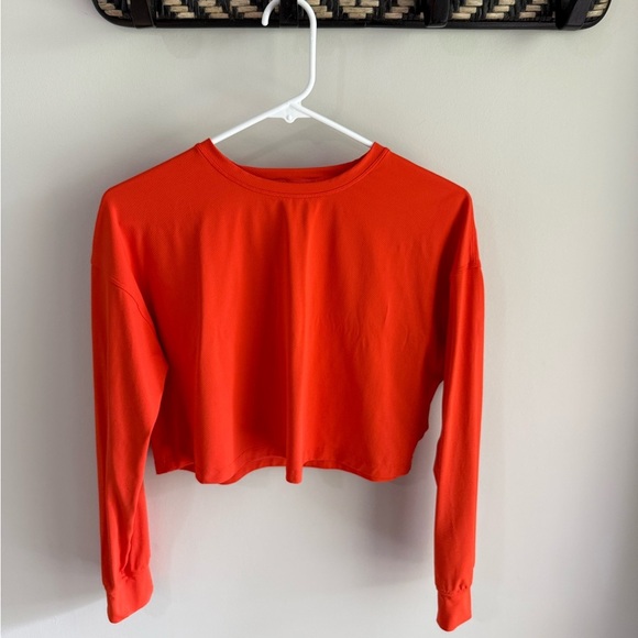 Lululemon Muscle Love Long Sleeve - Red/Orange - Size Small/Medium - Picture 5 of 16